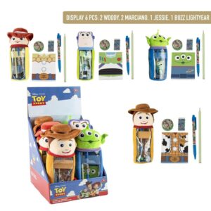 Disney Pixar Toy Story assorted plush pencil case