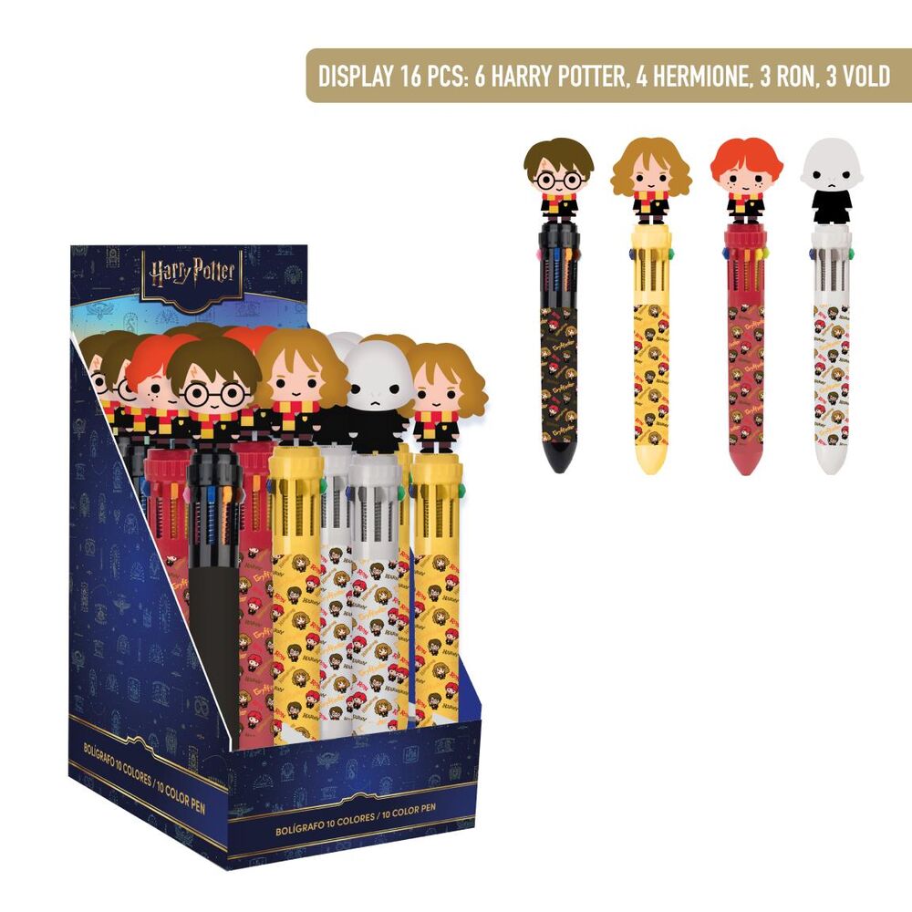 Harry Potter assorted coloured pen