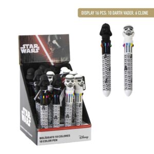 Star Wars assorted coloured pen