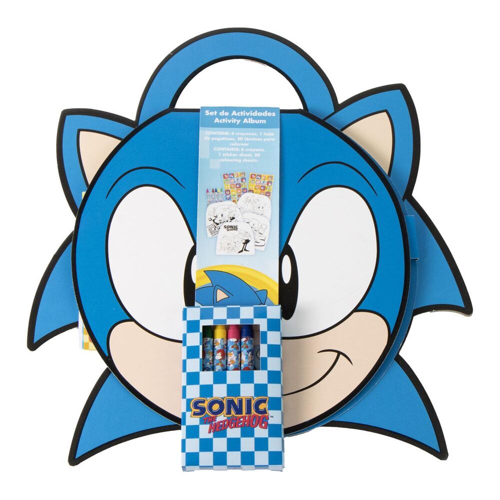 Sonic the Hedgehog Colouring activity book
