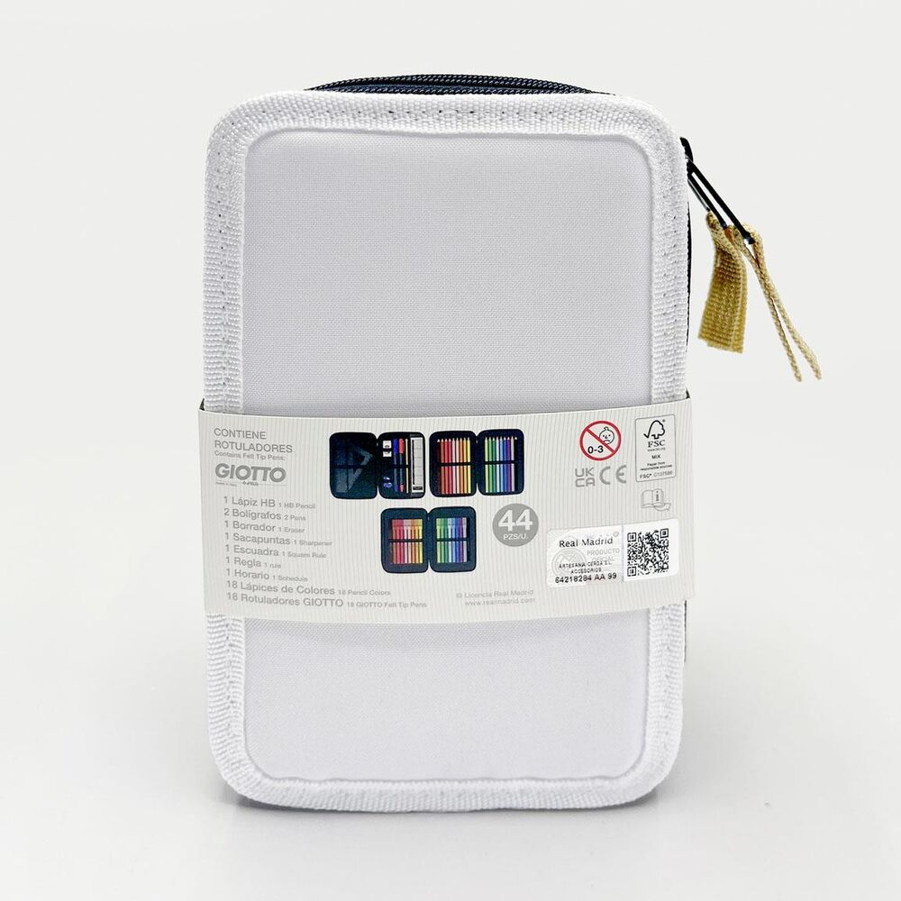 Real Madrid triple pencil case - Image 2