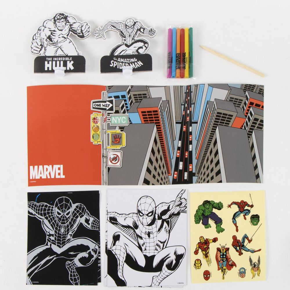 Marvel Spiderman Colouring backpack set - Image 2