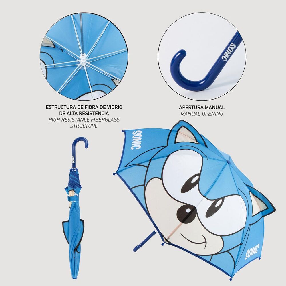 Sonic the Hedgehog manual umbrella - Image 4