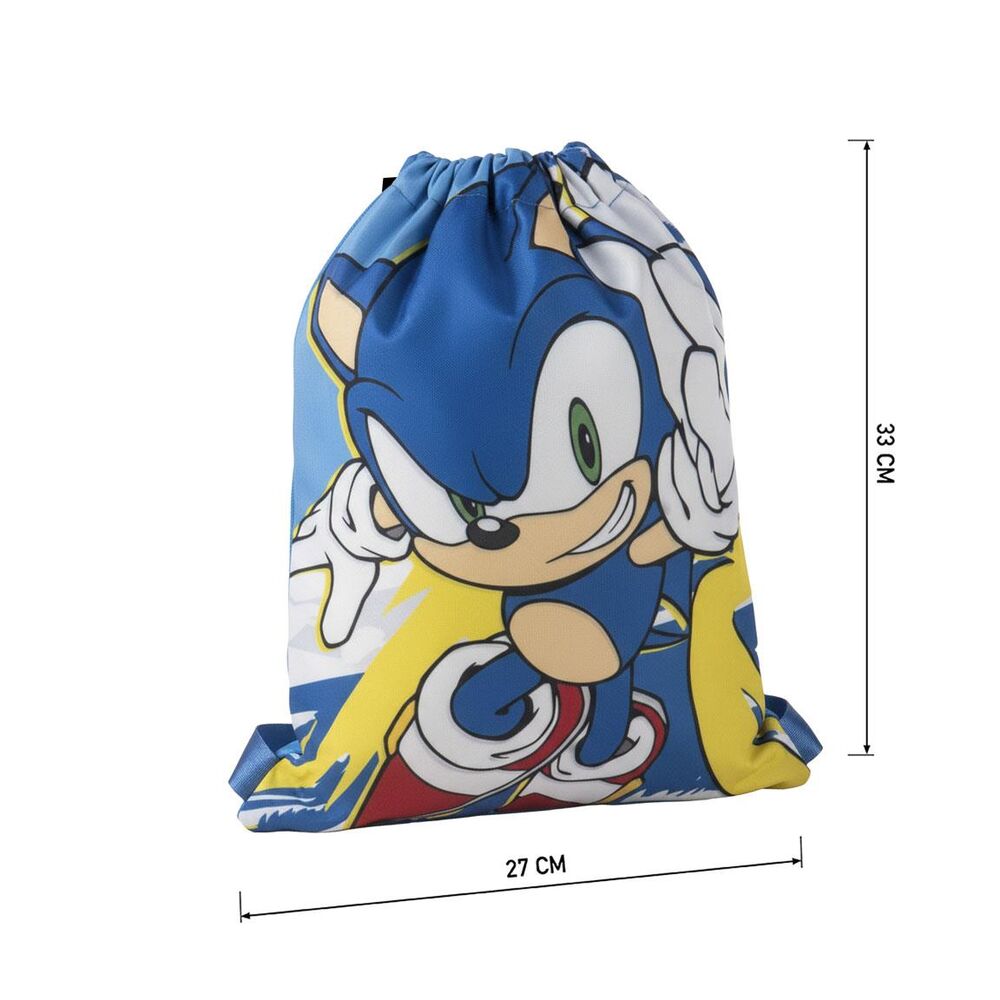 Sonic the Hedgehog gym bag 33cm - Image 2