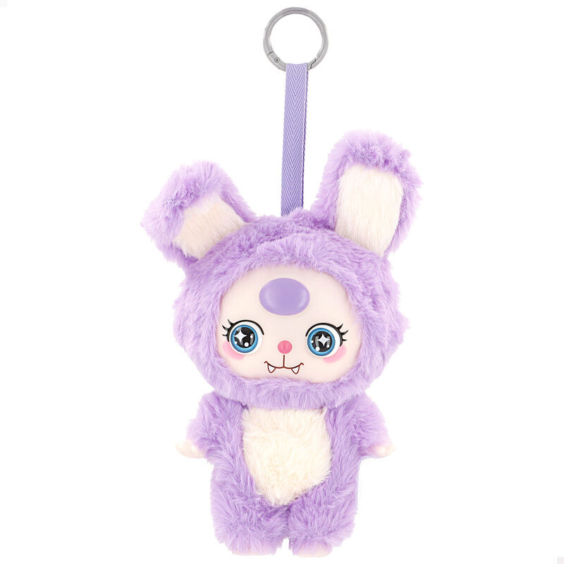 Baozao Kawaii Bunny Suit assorted plush toy keychain 20cm - Image 2
