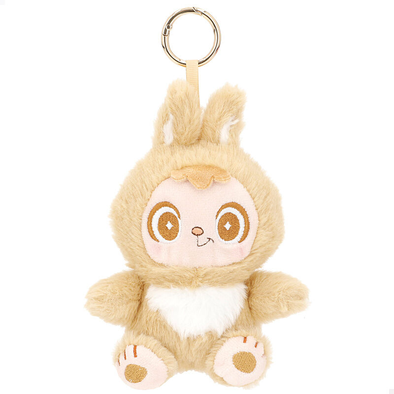 Hen Hao Kawaii Bunny assorted plush toy keychain 12cm - Image 3