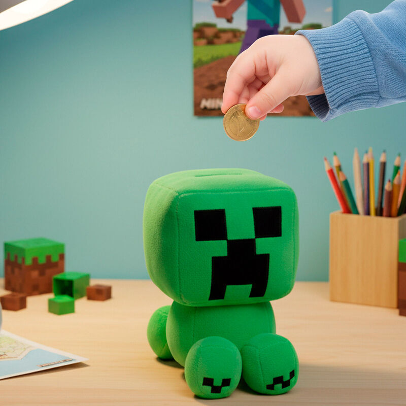 Minecraft plush money box 20cm - Image 3