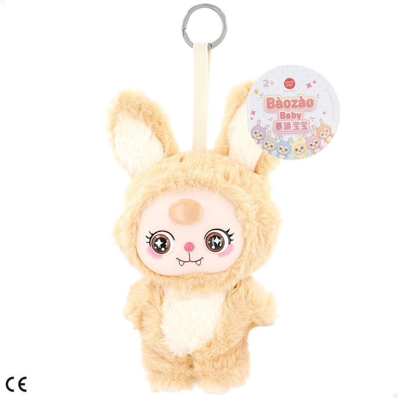 Baozao Kawaii Bunny Suit assorted plush toy keychain 20cm - Image 4