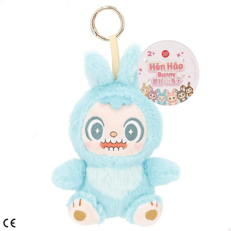 Hen Hao Kawaii Bunny assorted plush toy keychain 12cm - Image 4