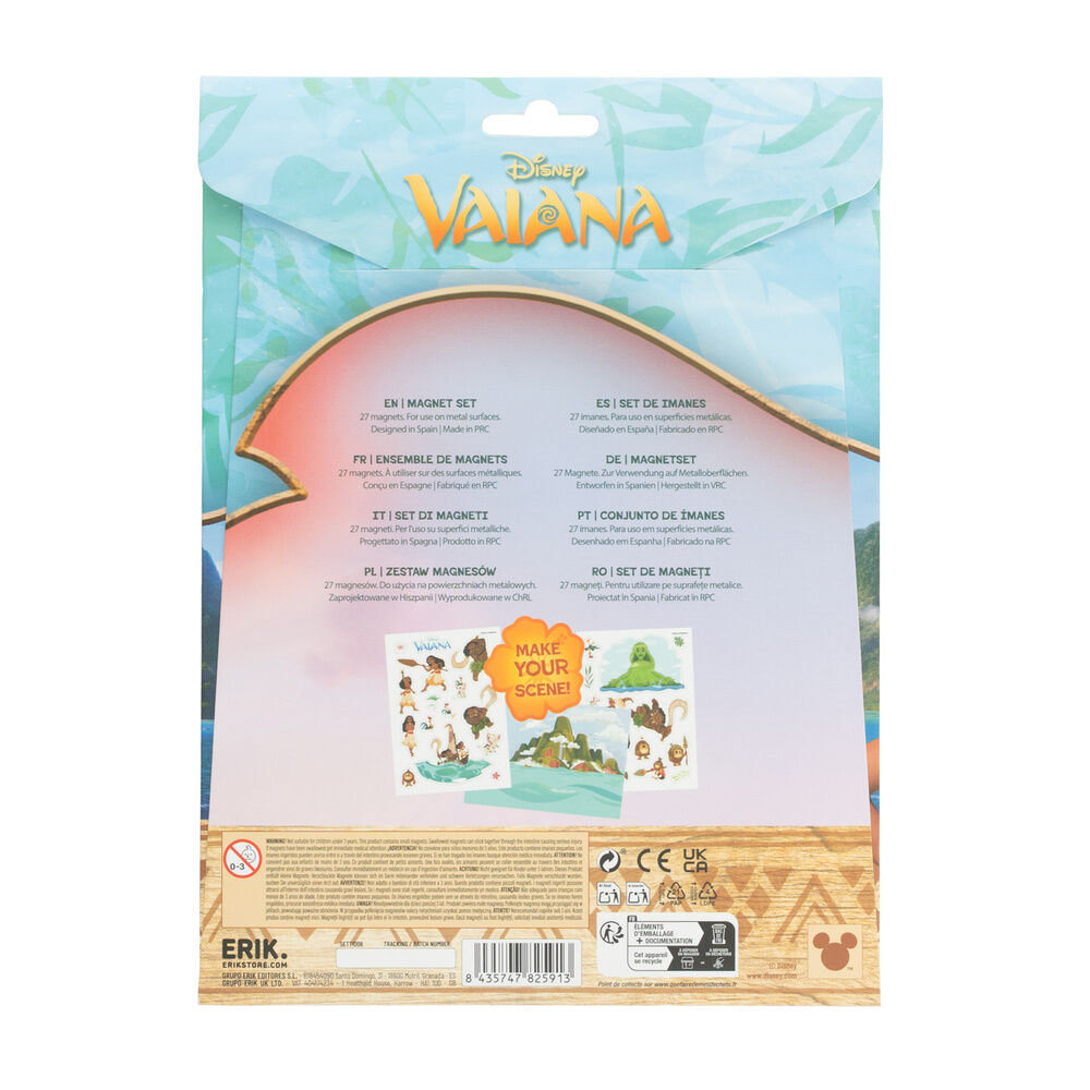 Disney Vaiana Moana set of die-cut magnets - Image 2