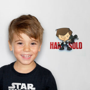 Star Wars Hans Solo 3D Light FX mini lamp